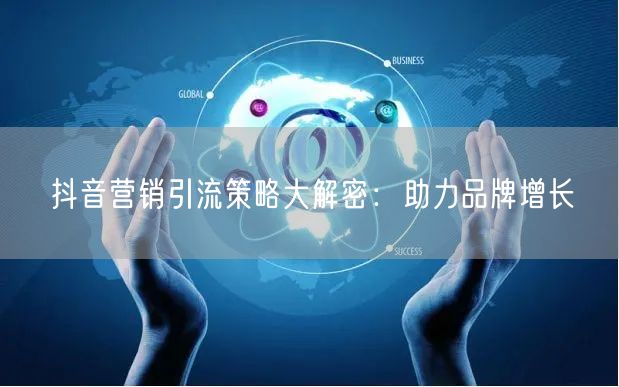 抖音营销引流策略大解密：助力品牌增长
