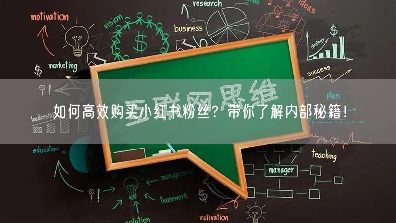 如何高效购买小红书粉丝？带你了解内部秘籍！